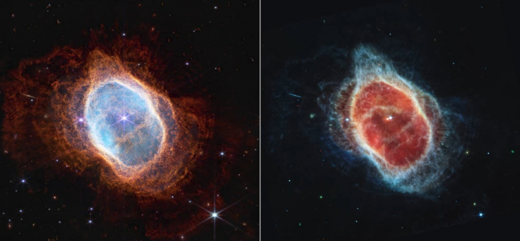   Туманность «Южное кольцо» / Источник изображения: NASA, ESA, CSA, and STScI 
