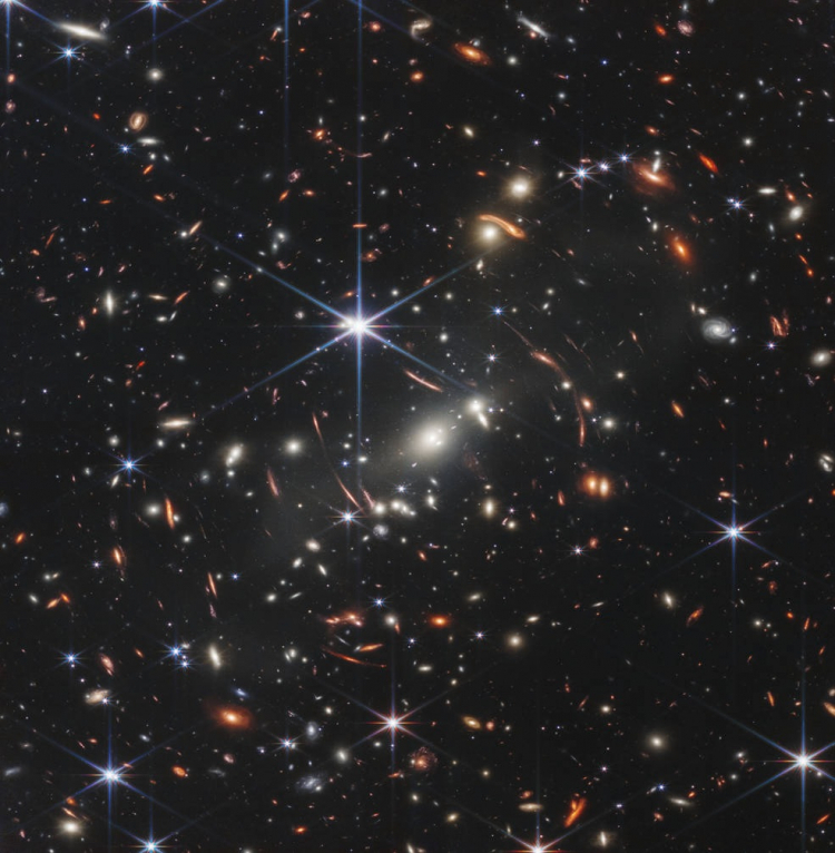   Скопление галактик SMACS 0723 / Источник изображения: NASA, ESA, CSA, and STScI 