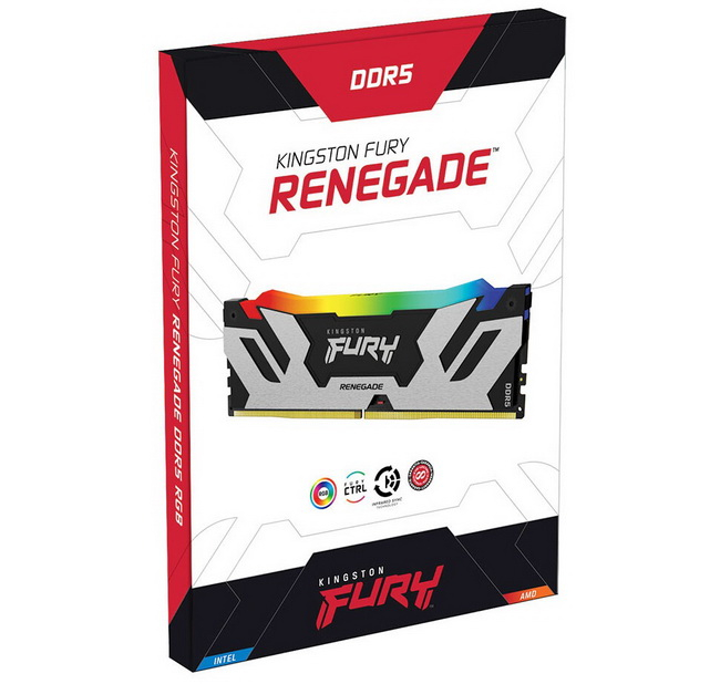 Kingston представила модули памяти FURY Renegade DDR5-6000 и DDR5-6400 с низкими задержками3