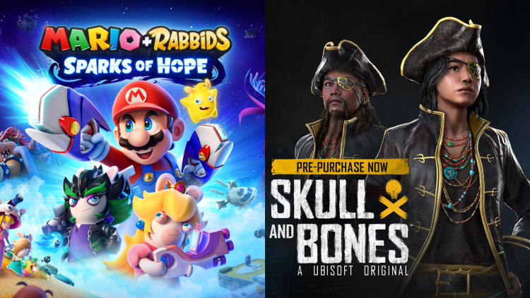  Mario + Rabbids Sparks of Hope и Skull and Bones — два последних крупных релиза Ubisoft в этом финансовом году 