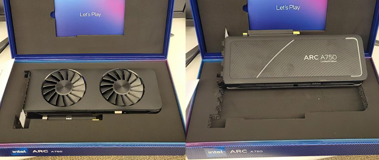  Intel Arc A750 Limited Edition. Источник изображения: @DougRattman00 