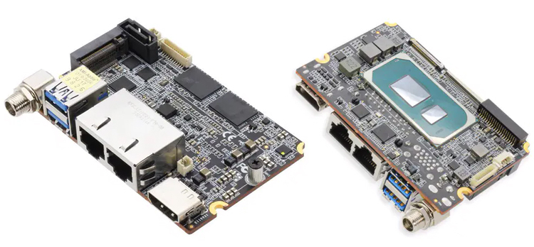 AAEON представила сверхкомпактные одноплатные компьютеры de next-TGU8 и de next-V2K8 на базе Intel Tiger Lake и AMD Ryzen V2000