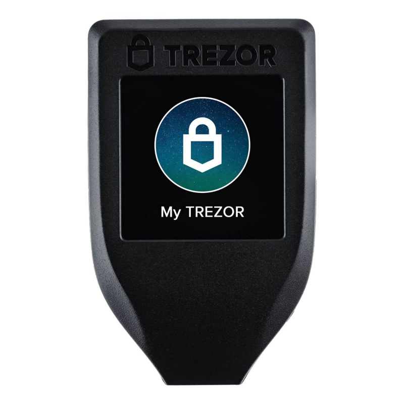  Trezor Model T — один из наиболее популярных криптобумажников, аппаратных средств для офлайнового хранения приватных криптоключей, паролей и иных ценных компактных данных (источник: Trezor.io) 