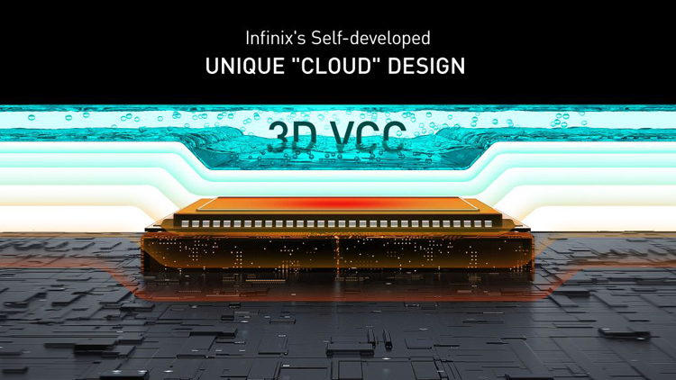 Infinix представила передовую технологию жидкостного охлаждения смартфонов 3D VCC