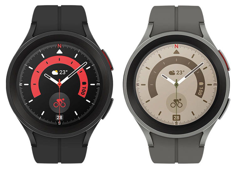 Полностью раскрыт дизайн смарт-часов Samsung Galaxy Watch5 и Watch5 Pro1