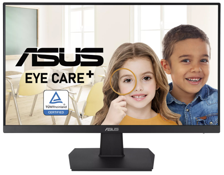 ASUS выпустила безрамочный монитор VA27ECE Eye Care с портом USB Type-C