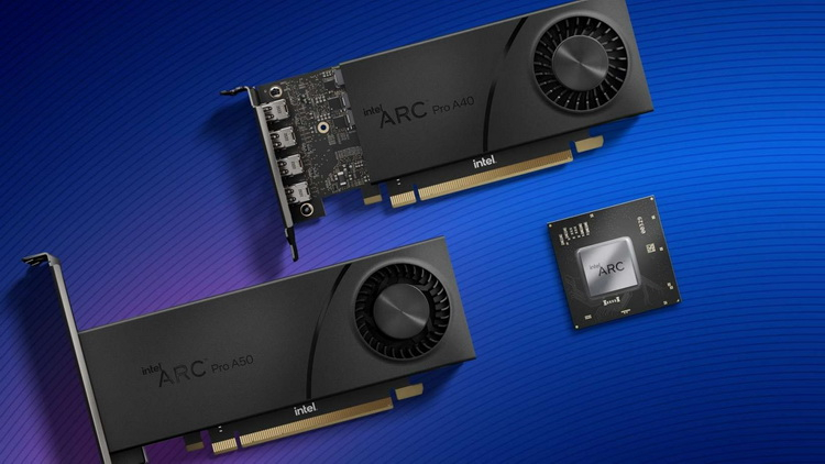 Intel announced Arc Pro A series professional graphics cards
