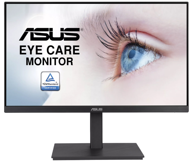 Монитор ASUS VA27EQSB Eye Care оснащён динамиками и концентратором USB