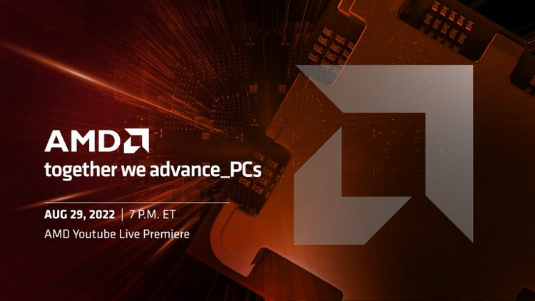 AMD announced that Ryzen 7000 processors will be unveiled on August 29