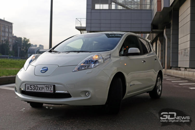 Число зарегистрированных в России электромобилей выросло до 18,7 тыс. Самый популярный — Nissan Leaf