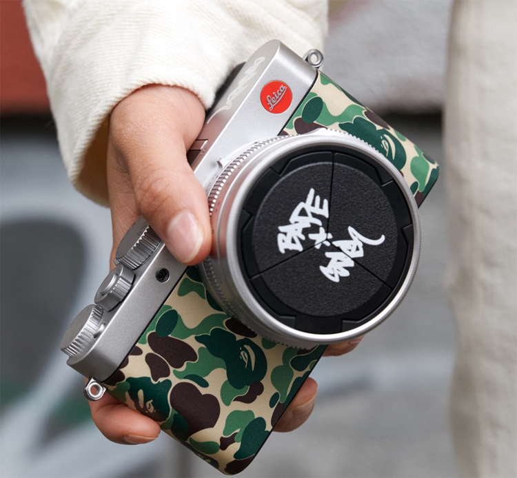 Представлена фотокамера Leica D-Lux 7 A BATHING APE х STASH в уличном дизайне