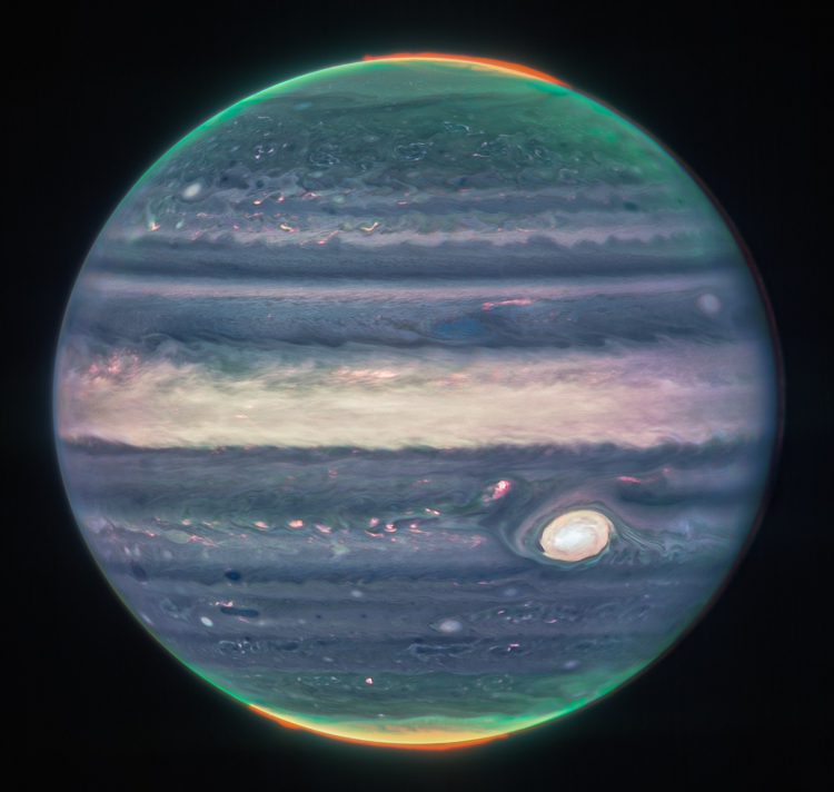  Источник изображения: NASA / ESA / CSA / Jupiter ERS Team / Judy Schmidt 