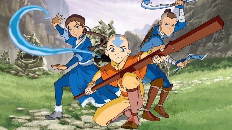  В Avatar News видели геймплей только за Аанга (источник изображения: Nickelodeon) 