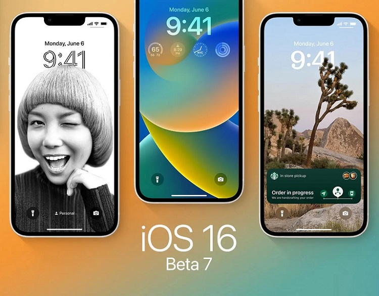 Apple  iOS 16 beta 7       