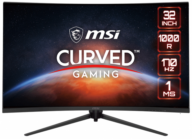 Вышел игровой монитор MSI G321CQP E2 с технологией FreeSync Premium и «ночным видением»