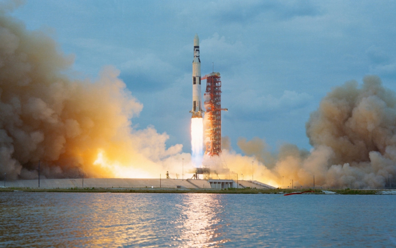  Ill-01 Последний пуск ракеты-носителя Saturn V со станцией Skylab. Фото NASA 