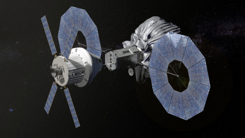  Ill-04 Обсуждавшаяся миссия по доставке астероида в околоземное пространство. Графика NASA 