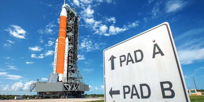  Аудит NASA выявил перерасход средств и задержки в графике создания мобильной платформы ML-2 для размещения ракеты SLS Block 1B. Графика NASA/ /David Zeiters 