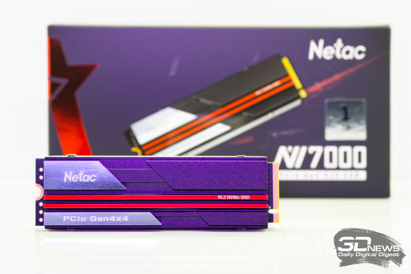 Новая статья: Обзор PCIe 4.0-накопителя Netac NV7000: почти как Samsung 980 Pro, но вдвое дешевле