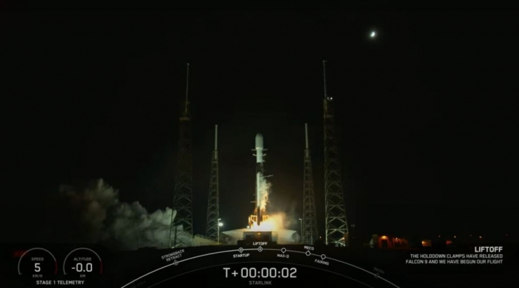 SpaceX успешно вывела на орбиту 51 спутник Starlink и космический буксир Sherpa-LTC2 для Boeing