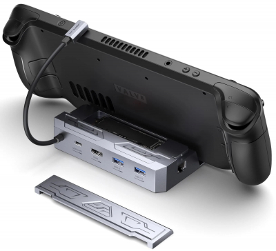 Для Steam Deck представили док-станцию с поддержкой NVMe SSD, 100-Вт зарядкой и HDMI 2.0