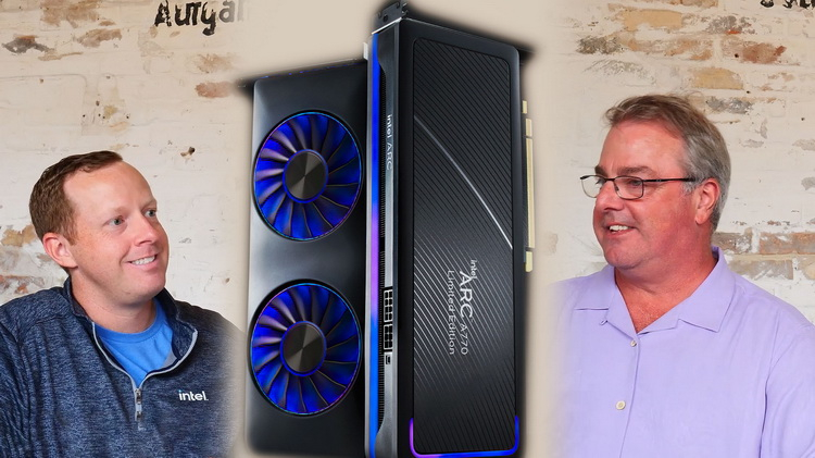 Intel: видеокарты Arc A770 и Arc A750 скоро поступят в продажу  старшая будет быстрее GeForce RTX 3060 и Radeon RX 6600 XT