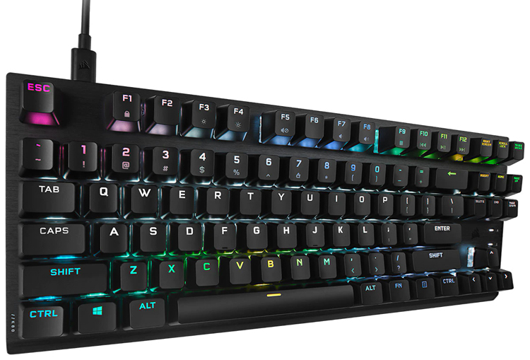 Corsair выпустила игровые клавиатуры K60 Pro TKL и K70 Pro OPX с оптико-механическими переключателями
