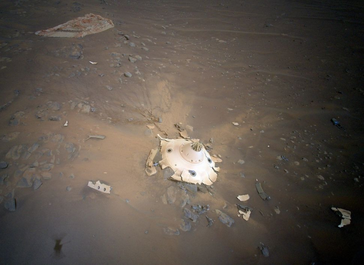 На Марсе скопилось уже более 7 тонн мусора земного происхождения