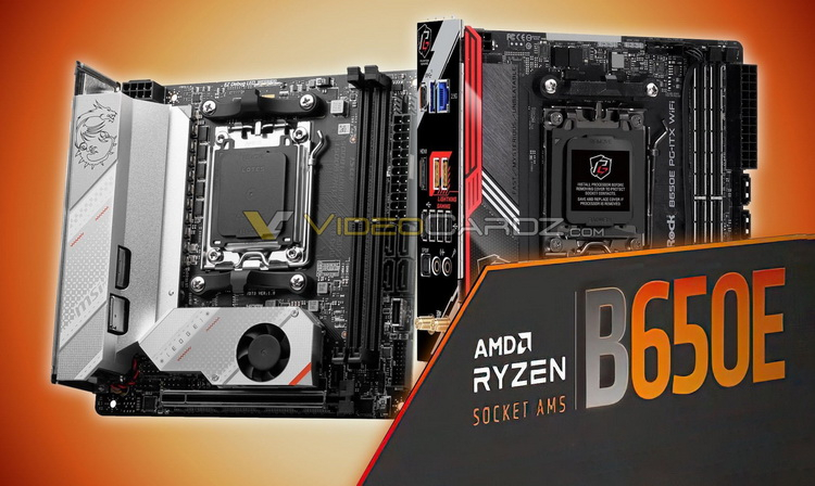 Материнские платы на AMD B650E и B650 для Ryzen 7000 от Gigabyte, ASRock и MSI показались на изображениях