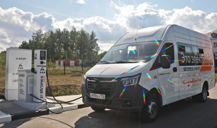 Electric GAZelle was put up for sale at a price of 6 million rubles