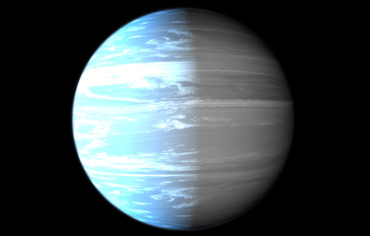  Экзопланета WASP-76b. Источник изображения: wikipedia.org 
