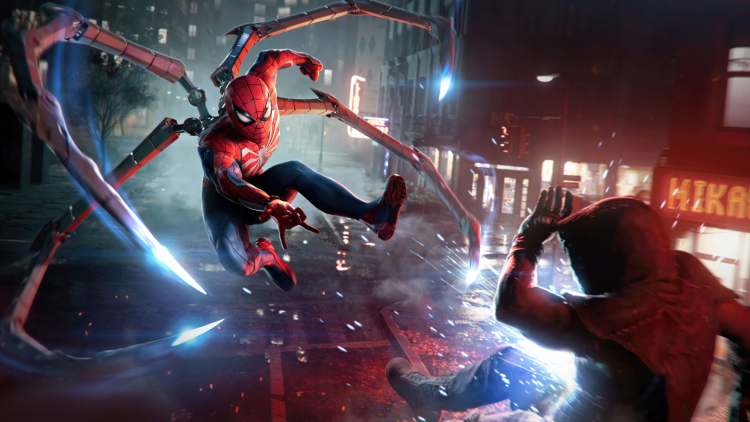  Это и все остальные изображения в материале — кадры из анонсирующего трейлера Marvel’s Spider-Man 2 