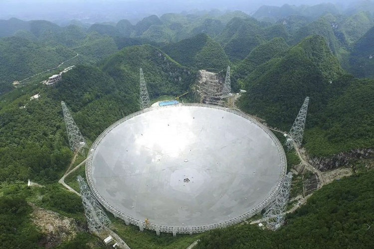  Радиотелескоп FAST. Источник изображения: SCMP 