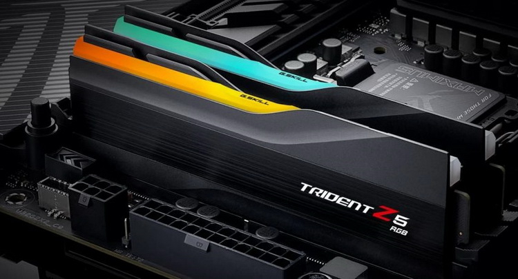G.Skill представила модули памяти Trident Z5 DDR5-7800 и показала работу комплекта DDR5-8000