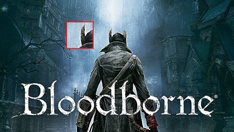  Та самая обложка Bloodborne и её фрагмент из твита Sony (источник изображения: Sony Interactive Entertainment) 