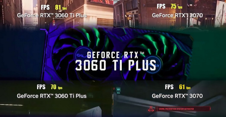 New GeForce RTX 3060 Ti with GDDR6X memory was faster than GeForce RTX 3070 in some games