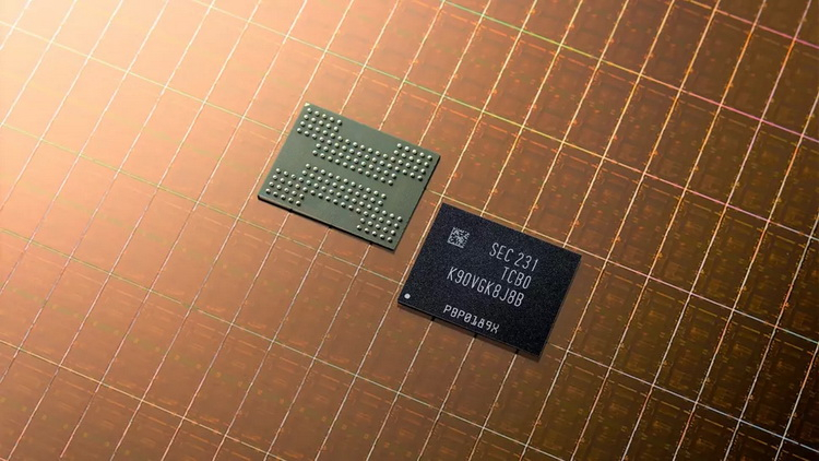 Samsung begins mass production of 3D V-NAND memory of 8th generation - for SSD with PCIe 5.0 and speed 12.4 Gbytes/s