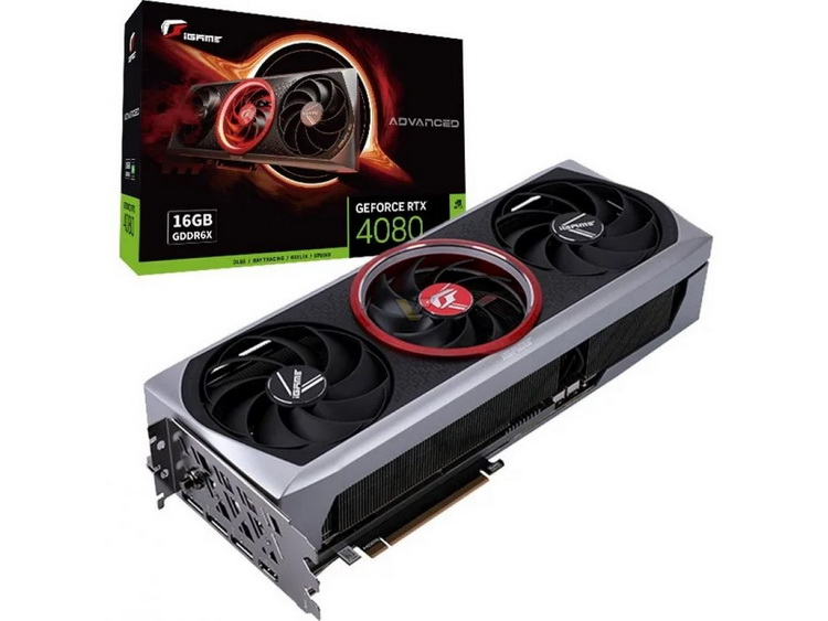 Colorful unveiled a huge GeForce RTX 4080 iGame Advanced graphics card