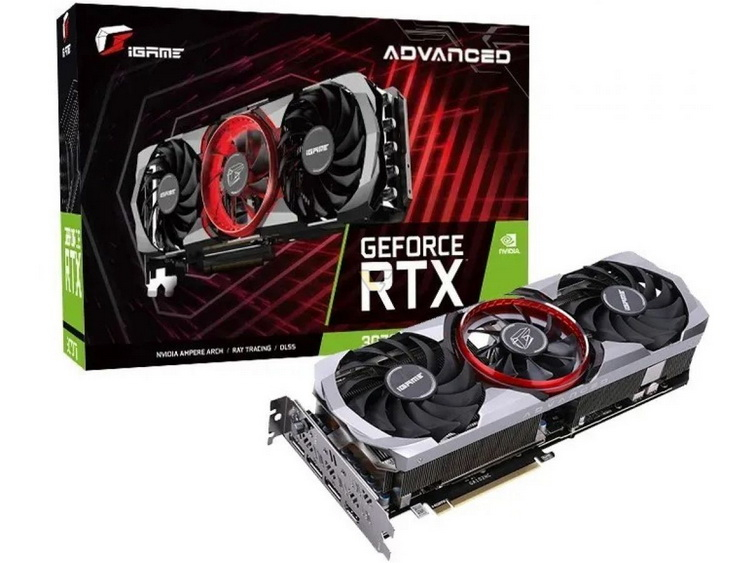  GeForce RTX 3070 Ti Advanced OC. Источник изображения: Colorful 