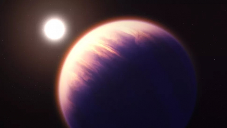 «Джеймс Уэбб» позволил детально изучить атмосферу экзопланеты, как никогда прежде