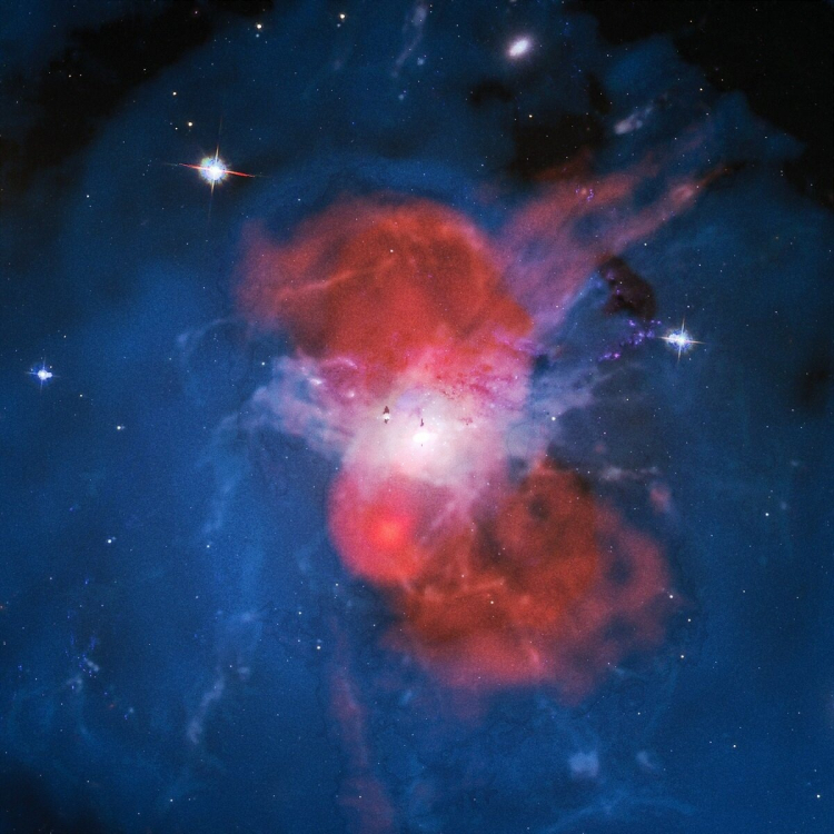  Источник изображения: LOFAR/Chandra/WIYN/Hubble/Frits Sweijen 