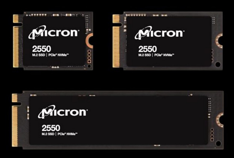Micron представила первые клиентские SSD на базе 232-слойной флеш-памяти NAND