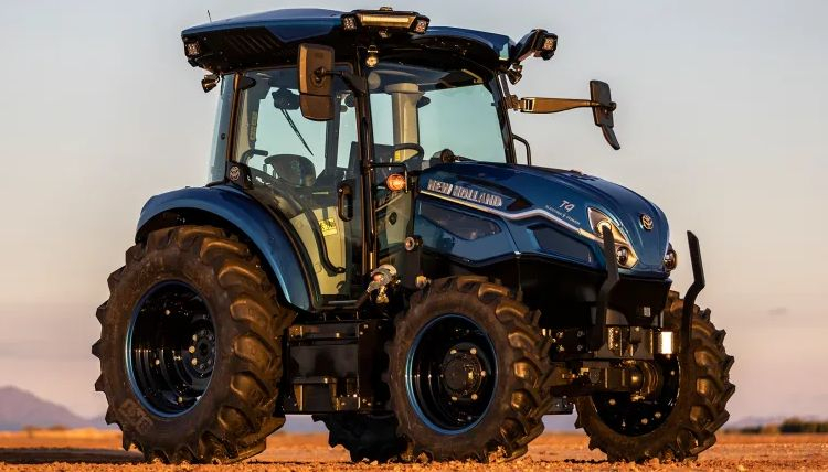 New Holland представила электрический трактор с автопилотом — его начнут выпускать в конце 2023 года