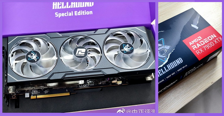 PowerColor выпустит особую Radeon RX 7900 XTX Hellhound Special Edition с фиолетовой подсветкой