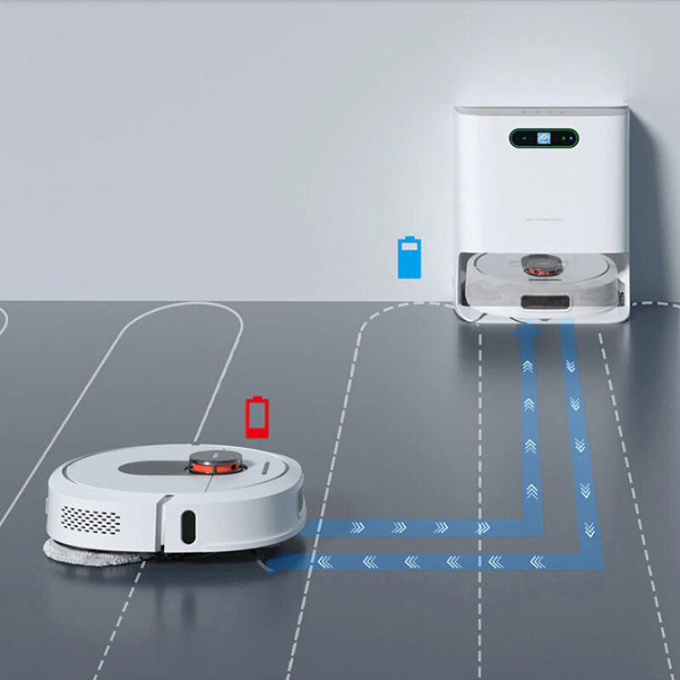 Roidmi Eva mdash; робот-пылесос для сухой и влажной уборки с функцией самоочистки