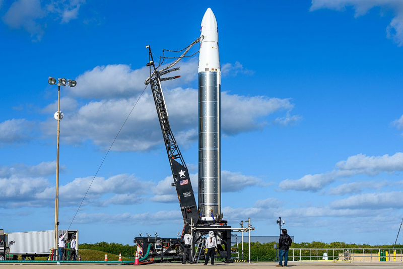 Подготовка к старту легкого носителя Rocket 3.3 компании Astra 3.3 на станции Космических сил «Мыс Канаверал» во Флориде в феврале 2022 года. Фото: John Kraus/Astra 