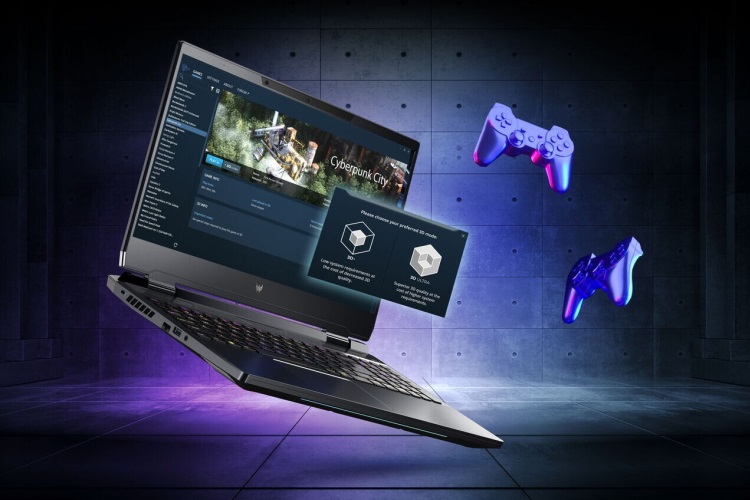 Acer улучшила приложение SpatialLabs TrueGame, которое добавляет в игры 3D-картинку без 3D-очков