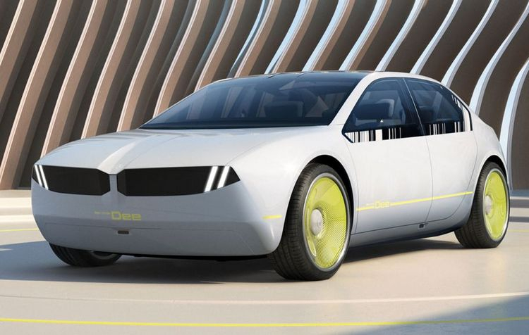 Представлен BMW i Vision Dee — концепт-кар, который буквально может менять цвет