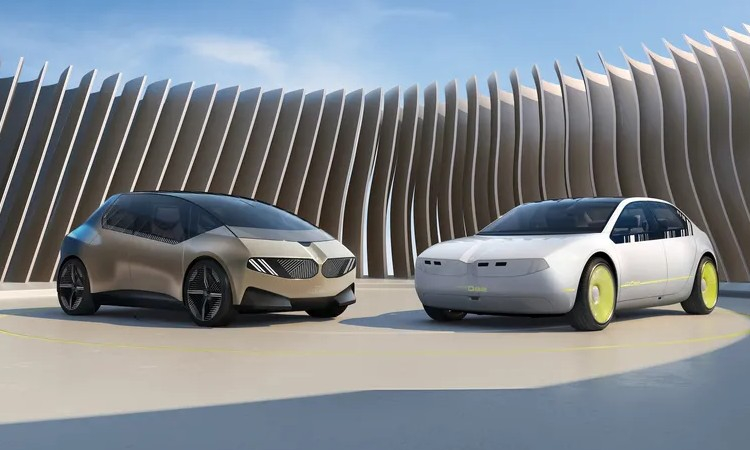 Представлен BMW i Vision Dee  концепт-кар, который буквально может менять цвет