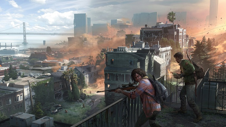     Arte conceitual multijogador para The Last of Us (fonte da imagem: Naughty Dog) 